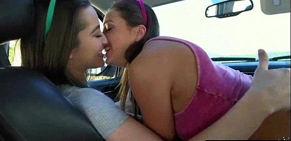  Sex Scene Berween Naughty Teen Lesbians Girls (Dani Daniels & Abigail Mac) vid-12